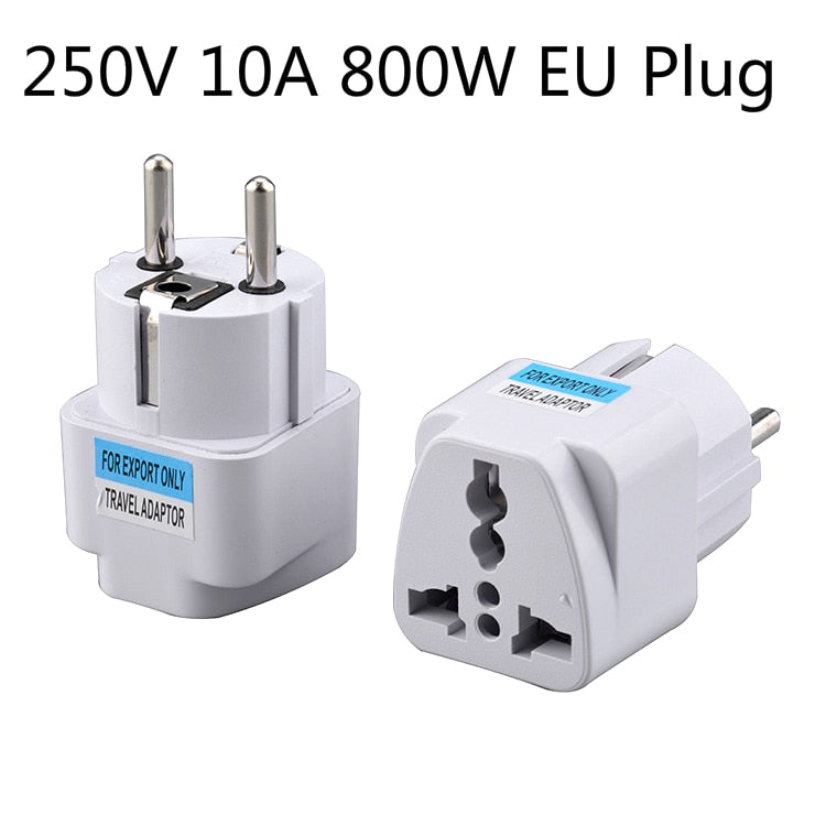 250V 10A 800W EU Plug Two Hole Design